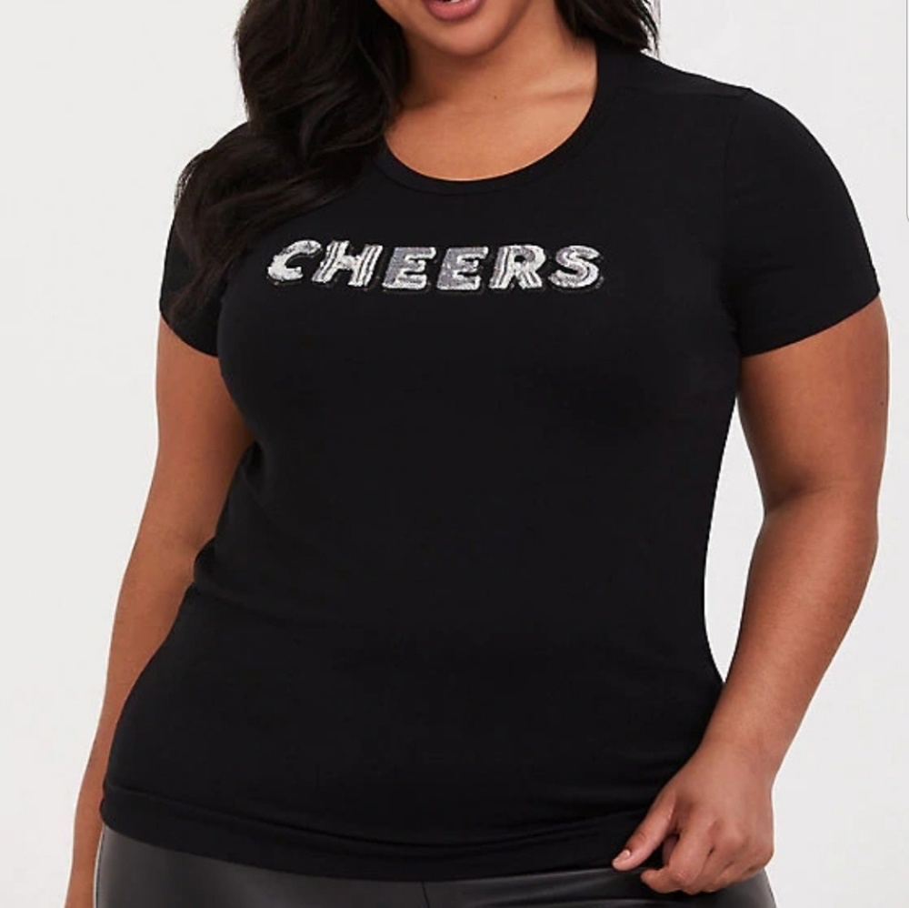 Torrid Cheers Graphic tee